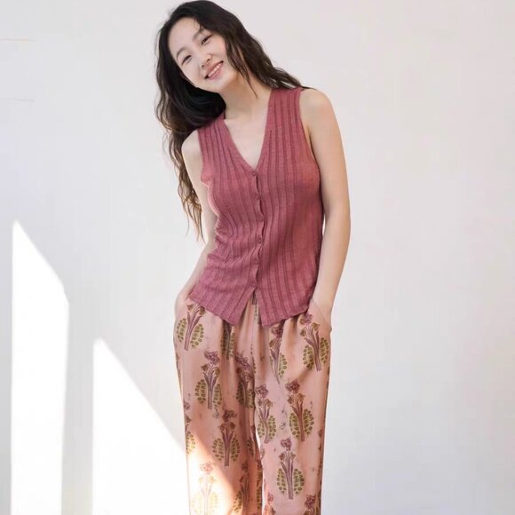 Cortana 2025 ANTICO knitted vest jacket - Picture 5 of 5